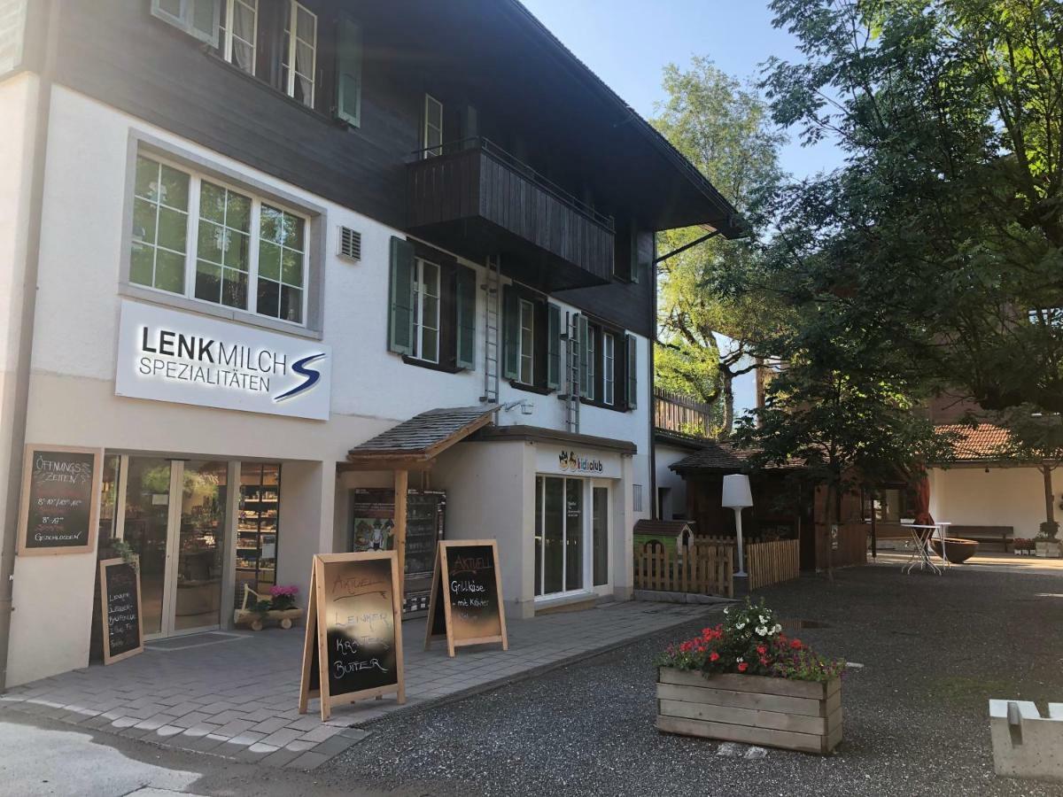 Hotel Krone Budget Lenk Luaran gambar